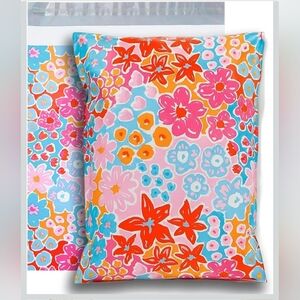 20 Poly Mailers 10x13 Floral Multicolor